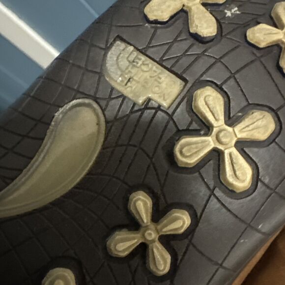 THE NORTH FACE PrimaLoft Brown SUEDE 200 GRAM INSULATED WATERPROOF BOOTS Size 9 - Picture 10 of 13